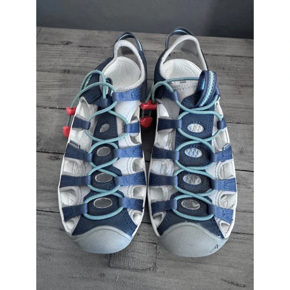 Keen Astoria West sandals in the color Navy / Beveled Glass Size‎ 6.5